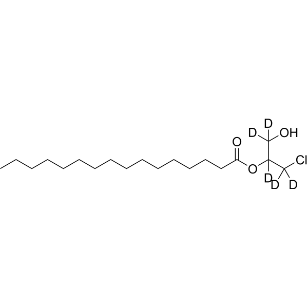 (Rac)-2-Palmitoyl-3-chloropropanediol-d5 1329614-79-0